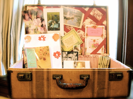 Craft Ideas Vintage Luggage on Very Inspiring  And What Do I Have In Mind For Mine  You Ll Have To