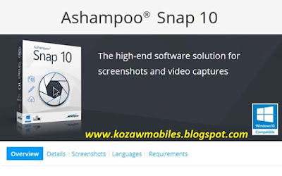 Ashampoo Snap 10 Screenshots & Video Recorder 10.0.4