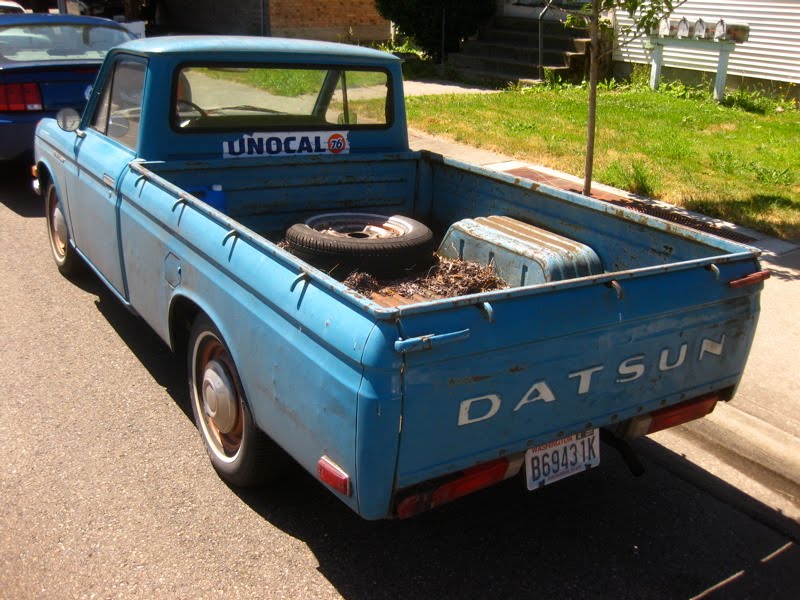 tags 1600 Datsun minitrucks pickups quad rounds Sixties trucks