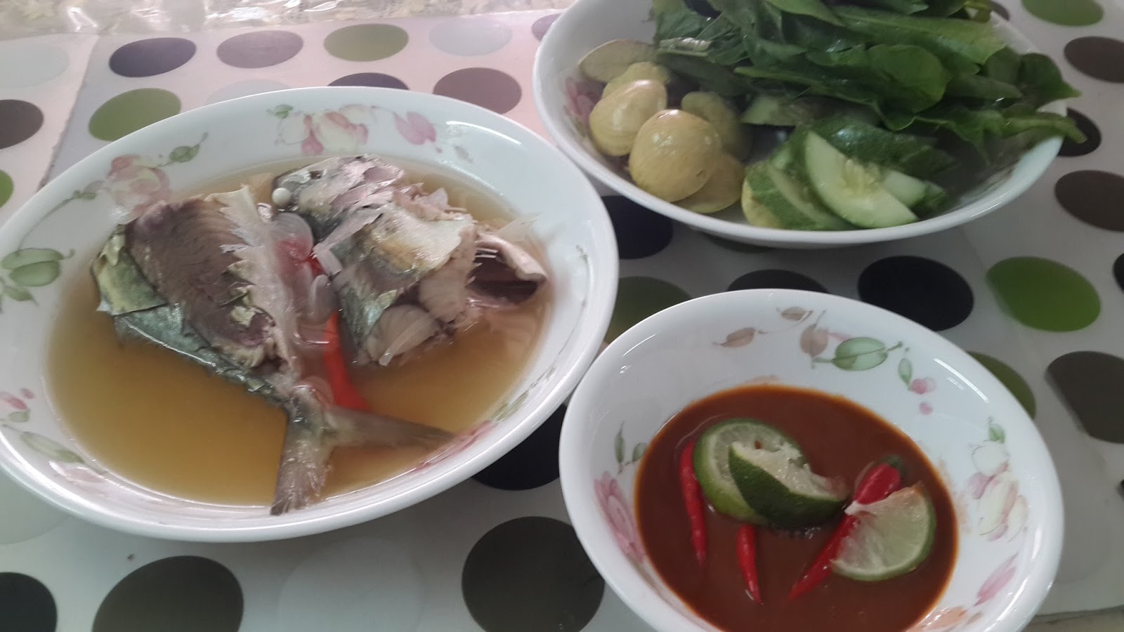 Resepi Masakan Kegemaran: Ikan Singgang Ulam Budu