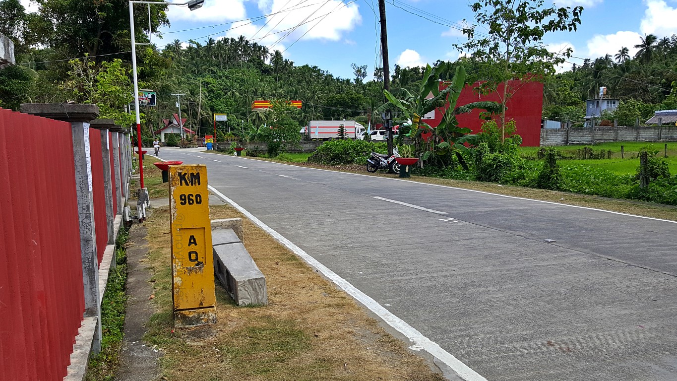 Kilometer Zero, Arteche, Eastern Samar