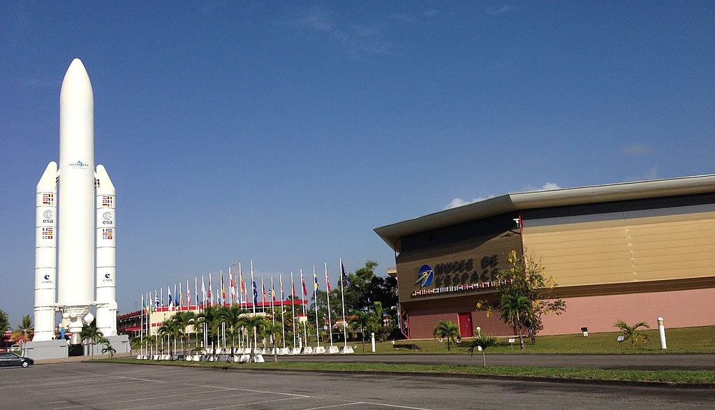 Imagen puerto espacial de Kourou