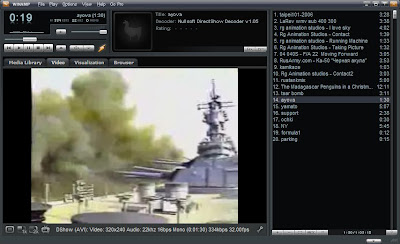 winamp bento skin video window