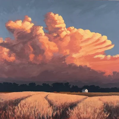 LATE SUMMER STORM painting Jim Musil