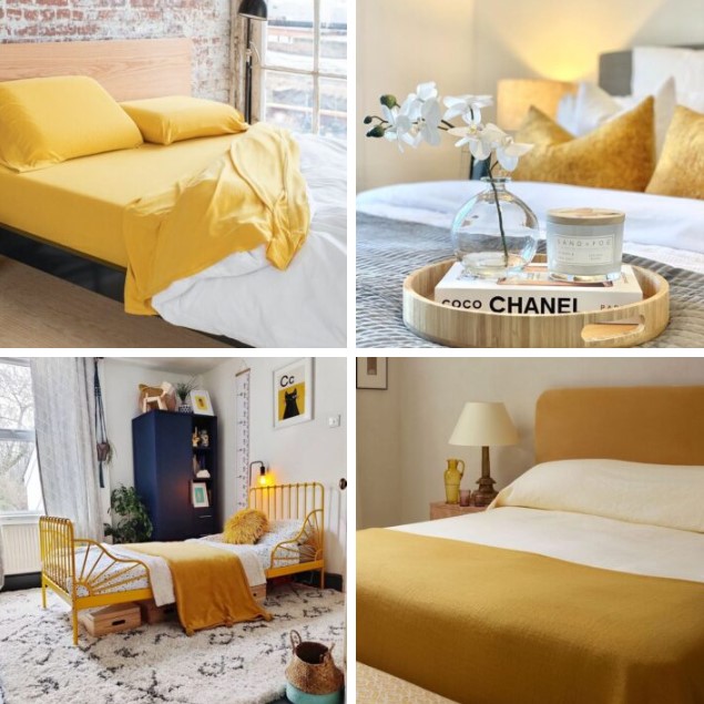 affordable yellow bedroom ideas