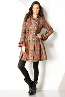 tartan vivi coat