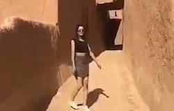 Η τηλεόραση της Σαουδικής Αραβίας μετέδωσε ότι συνελήφθη τελικά το μοντέλο που εμφανίστηκε με μίνι φούστα και ακάλυπτη κοιλιά έξω από ιστορ...