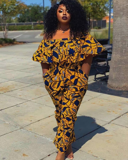 Ankara Jumpsuit Styles