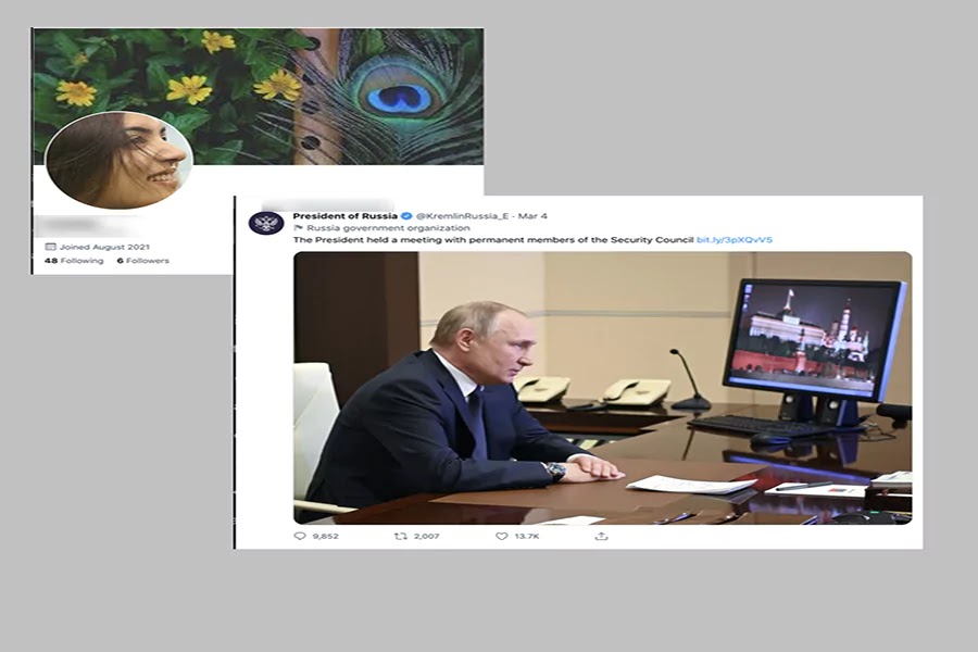 Beberapa wajah Figure Khalayak Ini Tercuri oleh Account Sosmed Palsu untuk Bantu Vladimir Putin