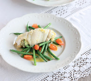 baked sole with fennel pesto recipe