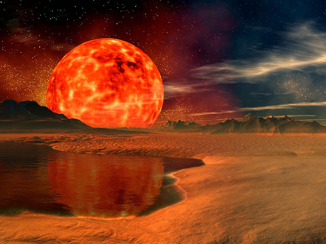 Sunrise, 7 billion years from now | Red Giant