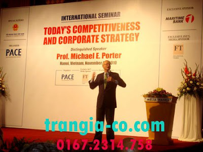 Công ty sự kiện Trần Gia | Hội thảo "Chiến lược hợp tác và cạnh tranh" - Michael Porter