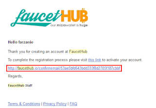 email dari faucethub.io