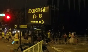 corral sign at a Disney race