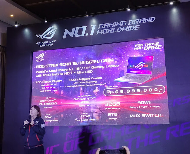 ASUS ROG Meluncurkan Jajaran Produk Laptop Gaming Terbarunya