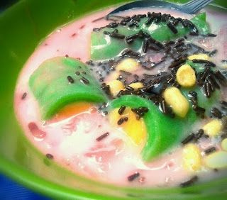 resep pisang ijo makasar