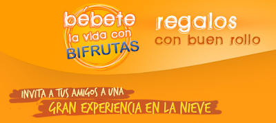 Promoción  Bébete la vida con Bifrutas