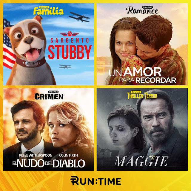 Novedades Runtime TV: Cuatro nuevos canales FAST con las mejores películas para todos