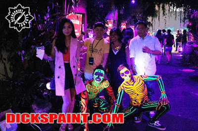 Face Body Painting UV GLow Jakarta