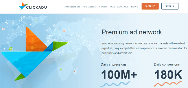  try their hands on online advertising to reach to their target audience Clickadu Relook: Premium Ad Network For Maximum Revenue