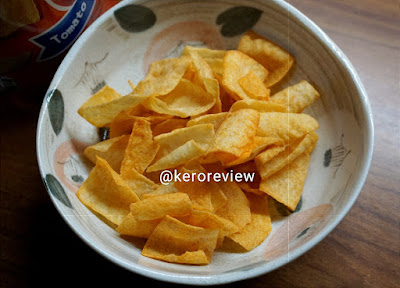 รีวิว เว้ยหลง มันเทศทอดกรอบ รสมะเขือเทศ (CR) Review Tomato Flavored Yam Chips, Weilong Brand.