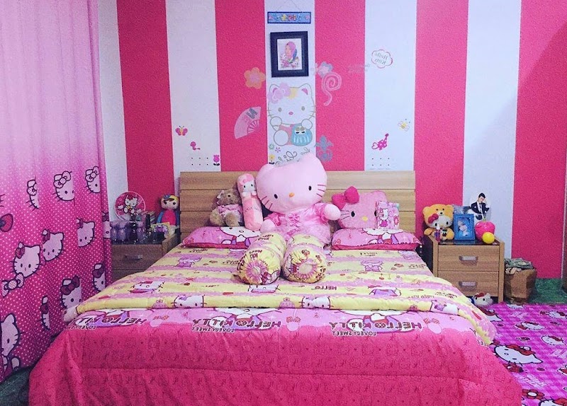 44+ Dekorasi Kamar Tidur Hello Kitty