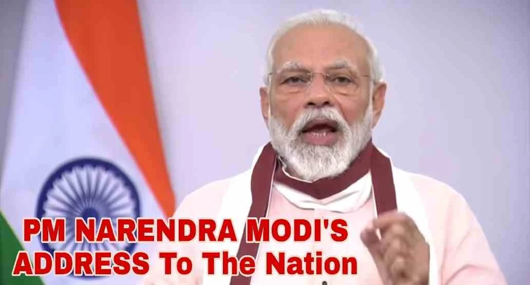 Prime Minister Narendra Modi's Address To The Nation