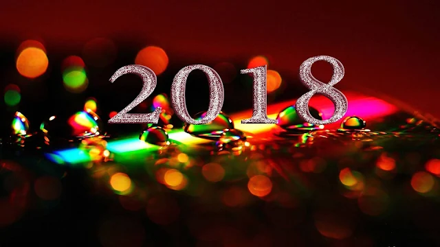 Happy New Year 2018 wallpaper. Click on the image above to download for HD, Widescreen, Ultra HD desktop monitors, Android, Apple iPhone mobiles, tablets.