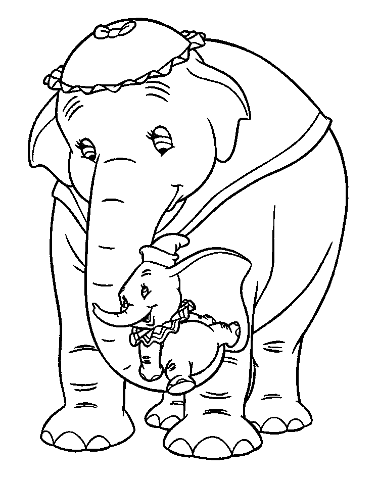  Gambar  Gajah Sedang Sirkus  Untuk di Warnai Anak PAUD dan 