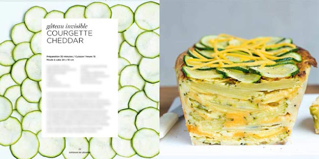 recette cuisine courgette cheddar