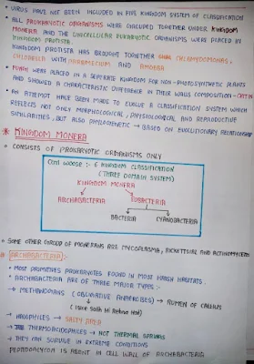 Biological Classification Notes