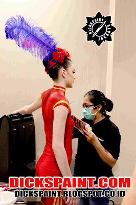 Body Painting Cheongsam Jakarta