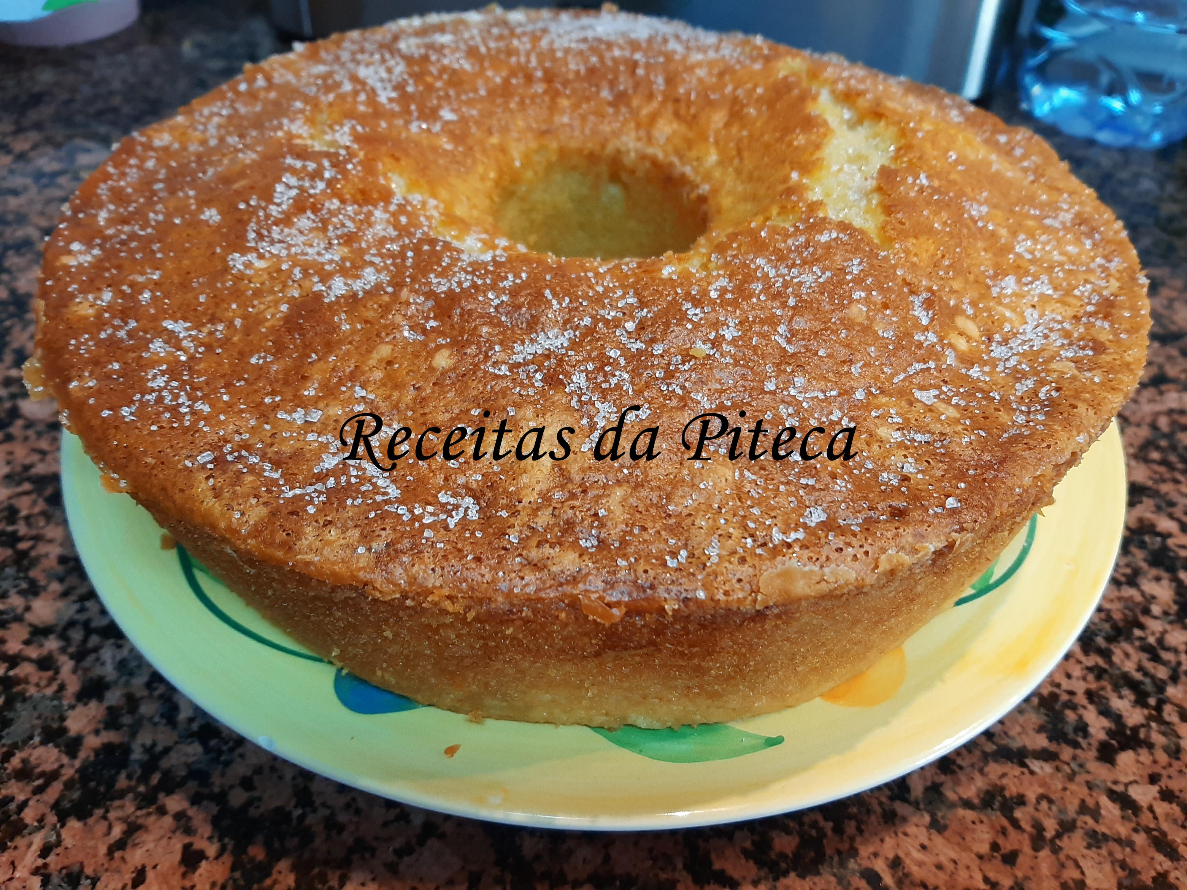 Receita de Bolo Simples Caseiro - Receitas Online