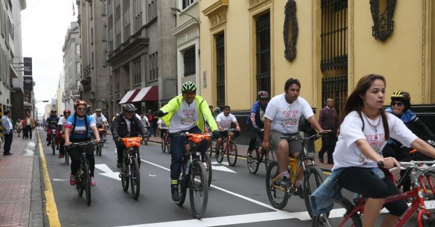 Hoy domingo se realiza Gran Bicicleteada por el XIII aniversario de Educación Básica Alternativa