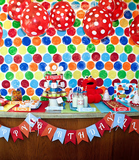 Fiestas Infantiles Decoradas con Elmo