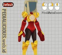Gear Design Flash Costume Female Lost Saga