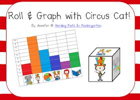 http://www.teacherspayteachers.com/Product/Circus-Cat-Roll-Graph-Activity-1127623