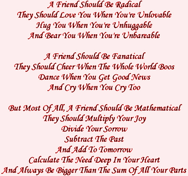 Best Friendship Day 2016 Poems  Happy Friendship Day Poems For Friends