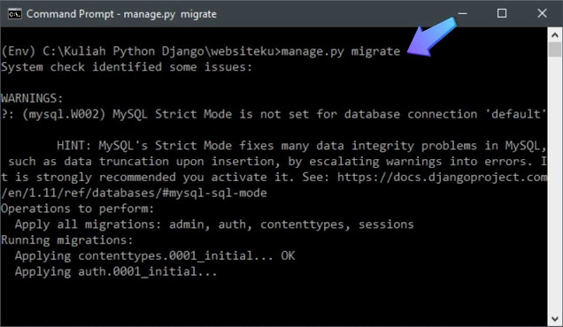 Integrasi Database MySQL