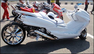 Customized scooters @ auto world show