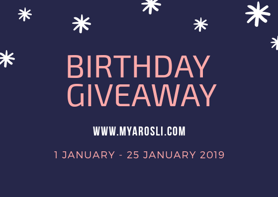 Birthday Giveaway