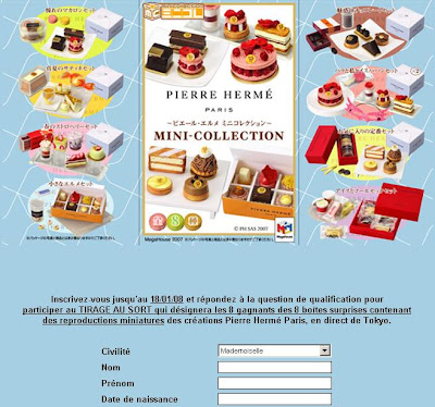 Maison Pierre Herme Desserts Mini Collection