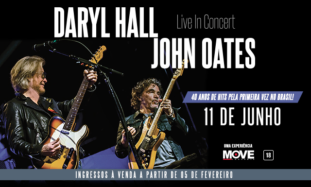 Daryl Hall & John Oates: Duo desembarca pela primeira vez no Brasil para única apresentação.