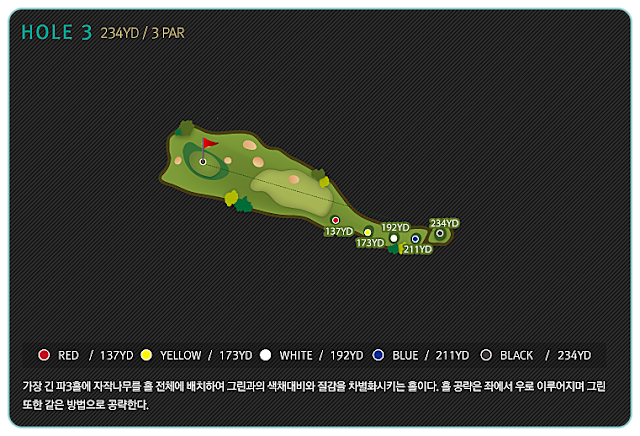 페럼cc 동 코스 3번 홀