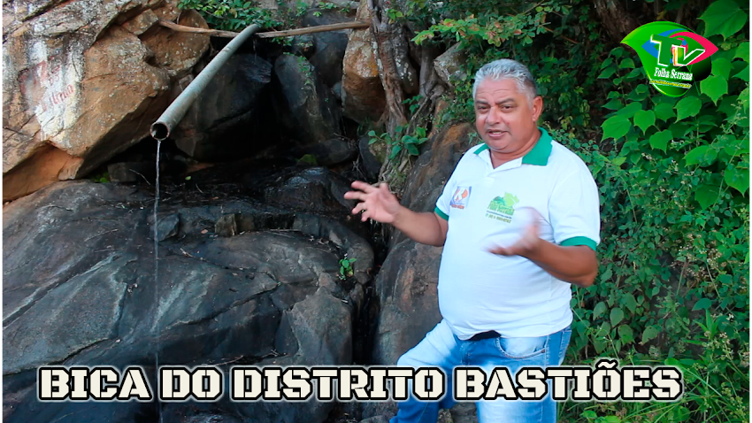 Olha como está a bica do Distrito Bastiões em Iracema CE