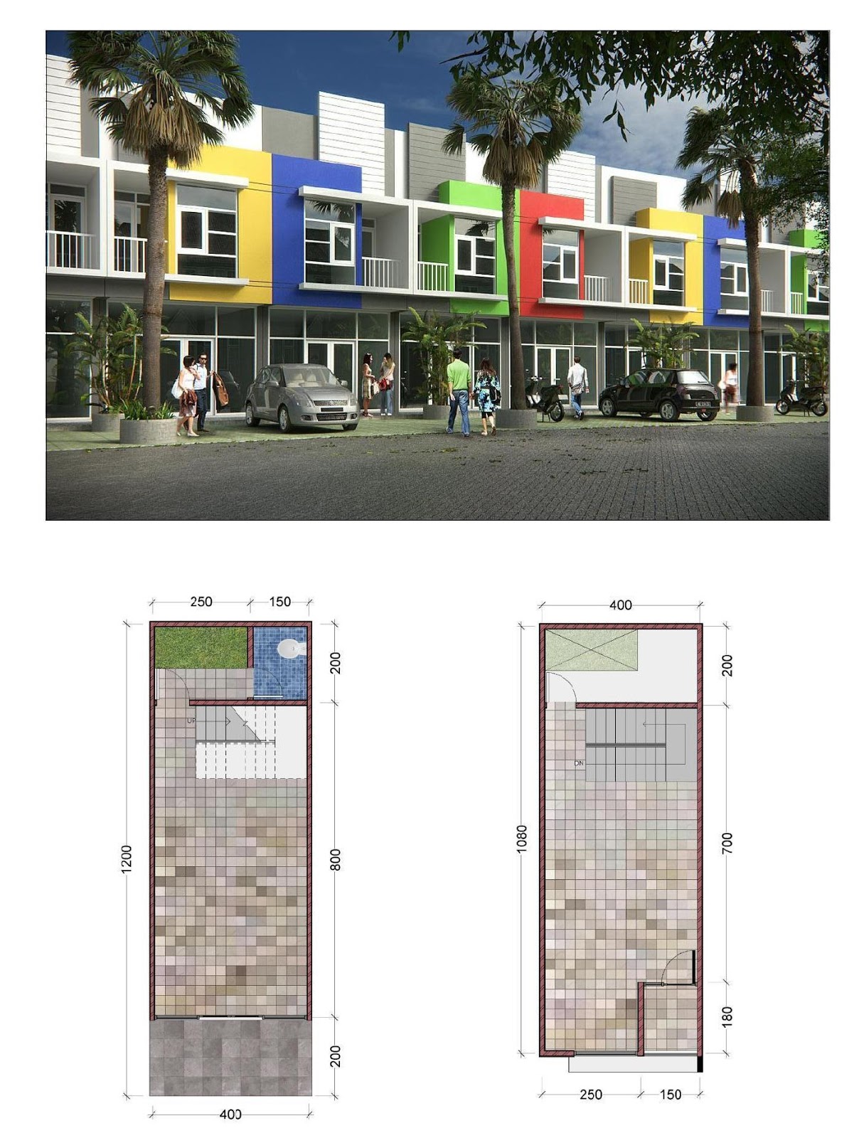Desa Rumah Toko Ruko Jasa Desain Gambar Rumah Minimalis Online Murah Harga Terjangkau