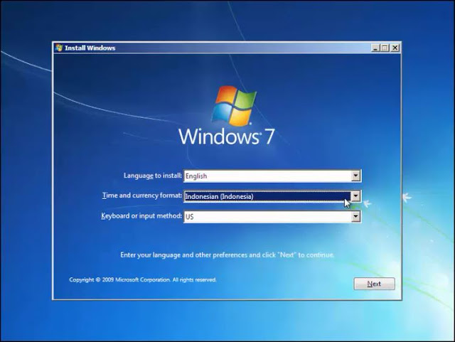 Windows 7 Instal 8