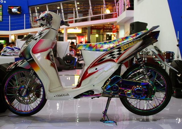 6 Variasi Modifikasi Motor Mio Terbaru Variasi Motor 