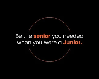 Be the Senior You Needed When You Were A Junior