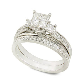 Modern Wedding Rings Princess of Jawelry